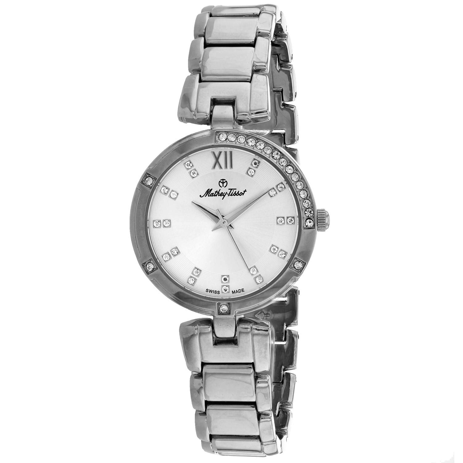 Mathey Tissot Women's Classic Silver Dial Watch - D2583AI