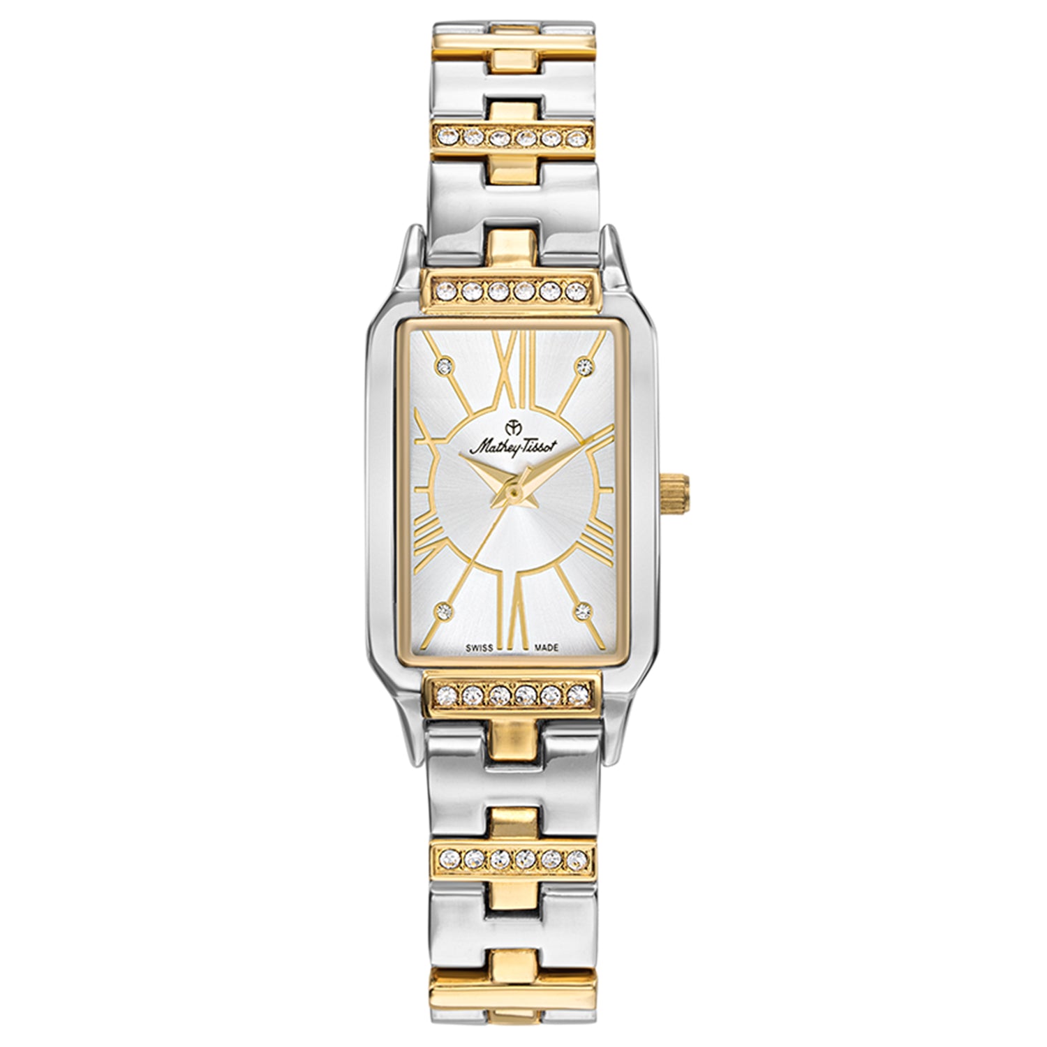 Mathey Tissot Women's Classic Silver Dial Watch - D2881BI