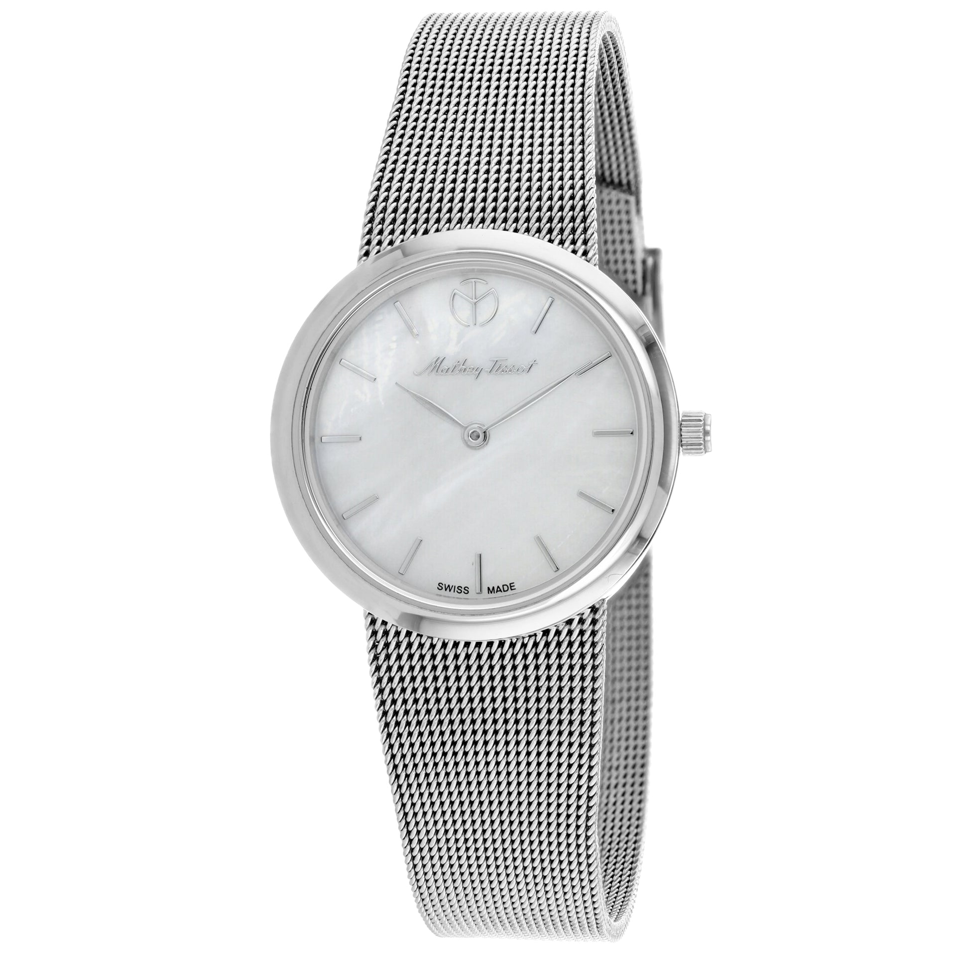 Mathey Tissot Women's Milly Mother of Pearl Dial Watch - D403AI