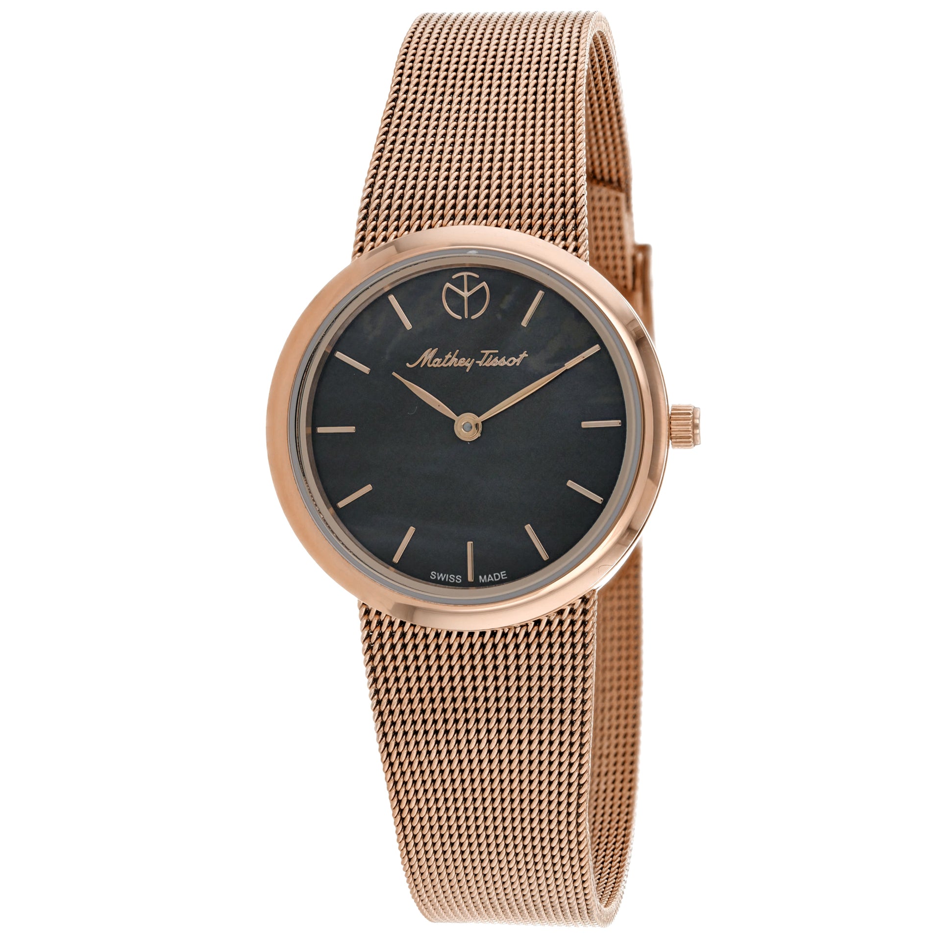 Mathey Tissot Women's Milly Black Dial Watch - D403PN