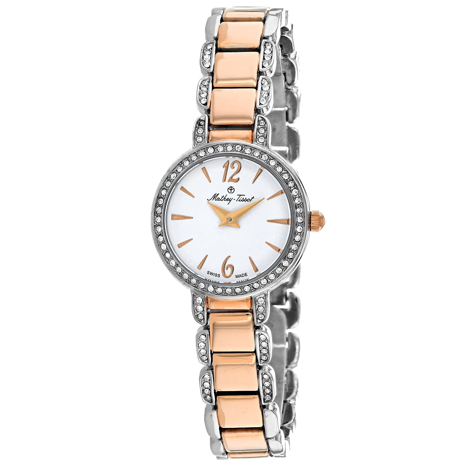 Mathey Tissot Women's Fleury White Dial Watch - D6532BI