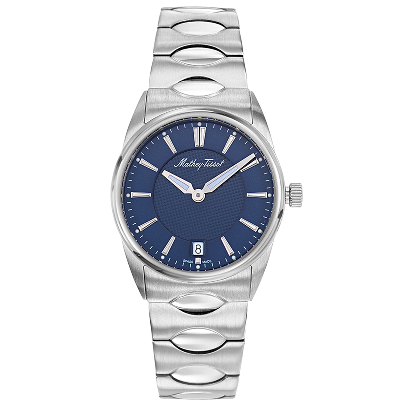 Mathey Tissot Women's Classic Blue Dial Watch - D791ABU