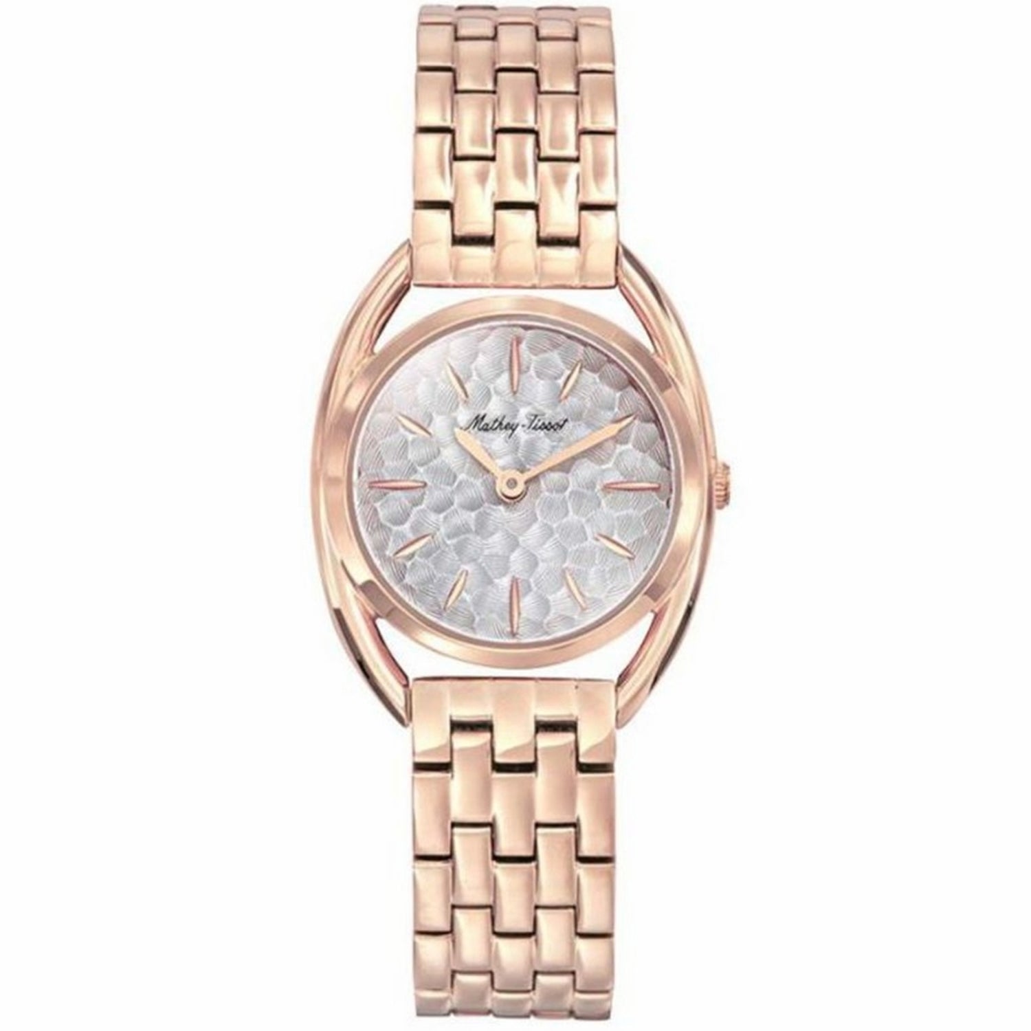 Mathey Tissot Women's Saphira Silver Dial Watch - D933PI