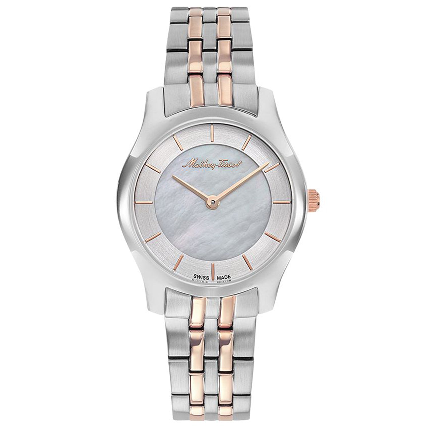 Mathey Tissot Women's Tacy Mother of Pearl Dial Watch - D949BI