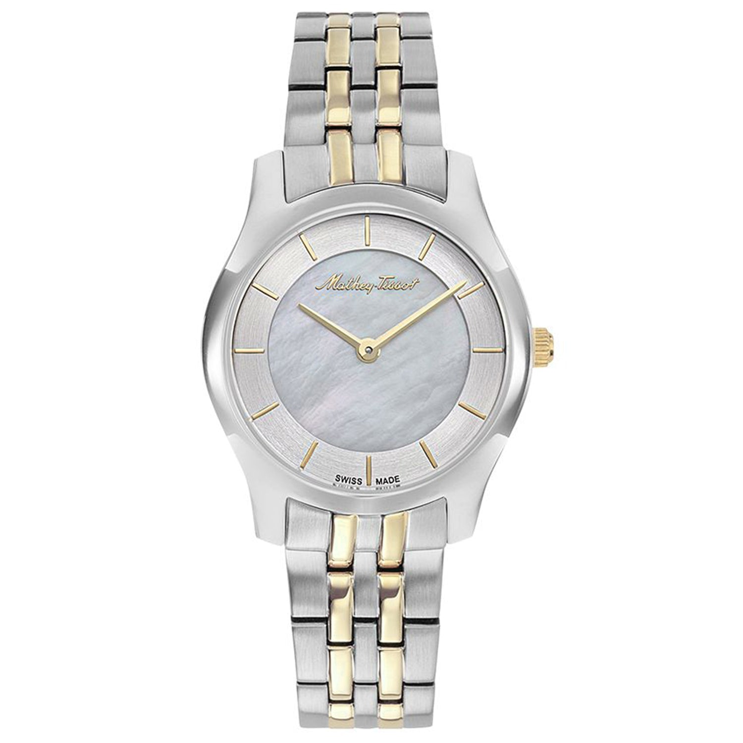 Mathey Tissot Women's Tacy White Dial Watch - D949BYI