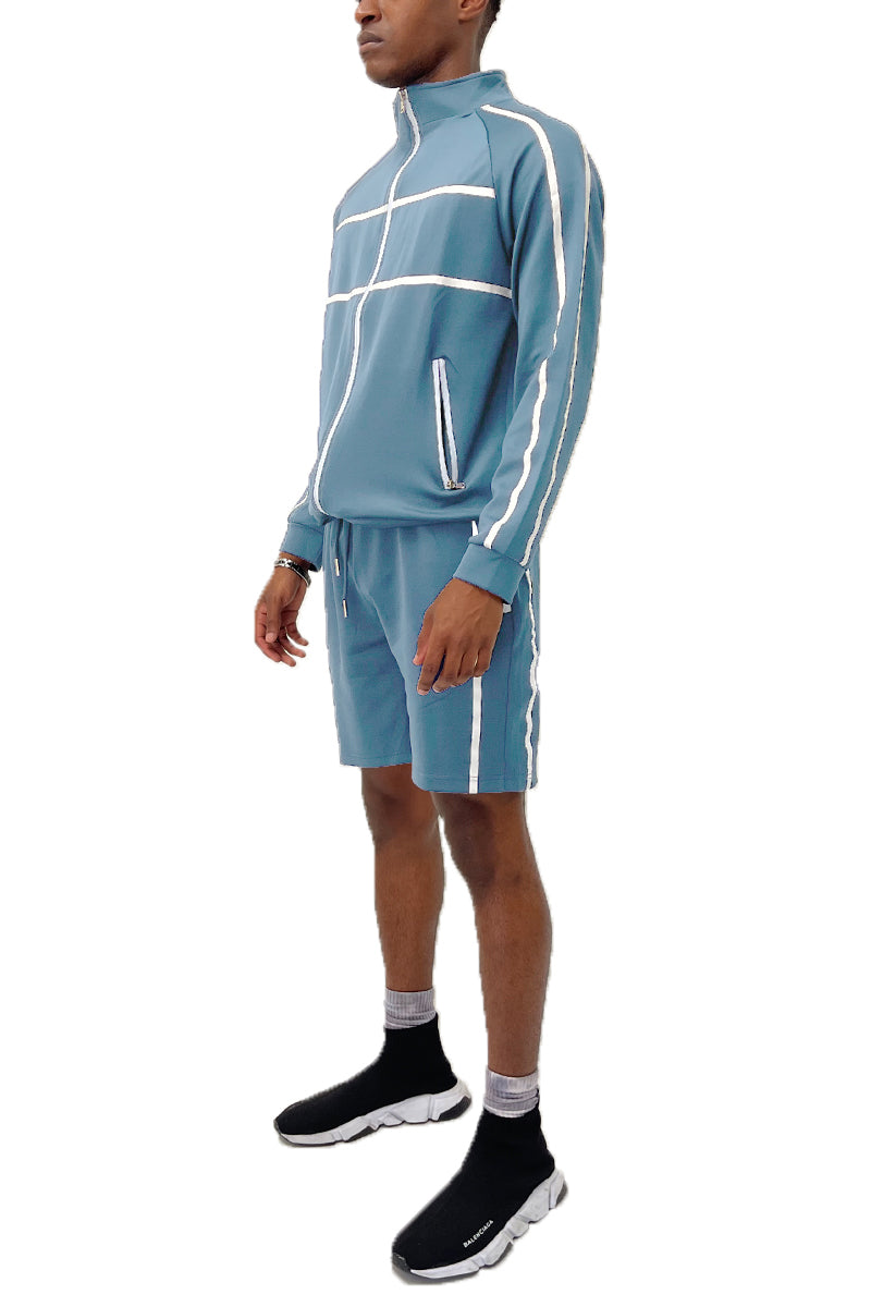 Track Jacket and Short Set