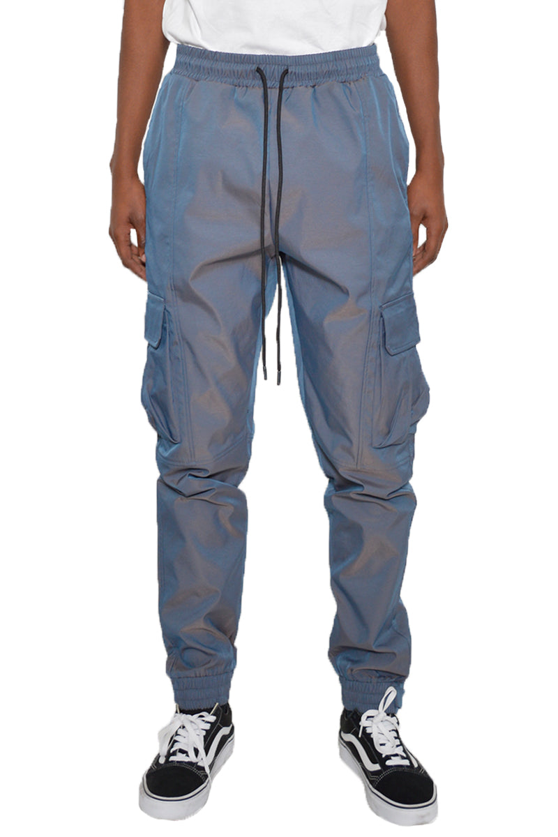 Iridescent Cargo Jogger