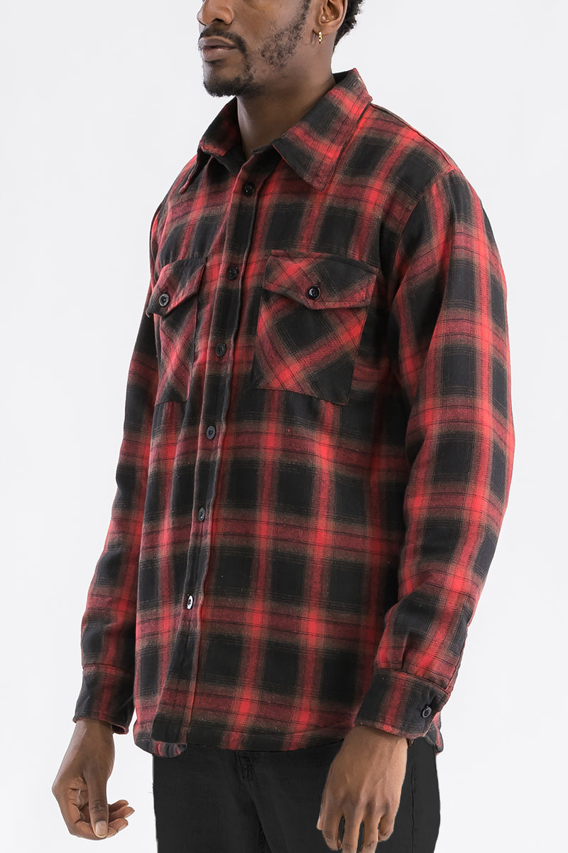 Quilted Flannel Shirt