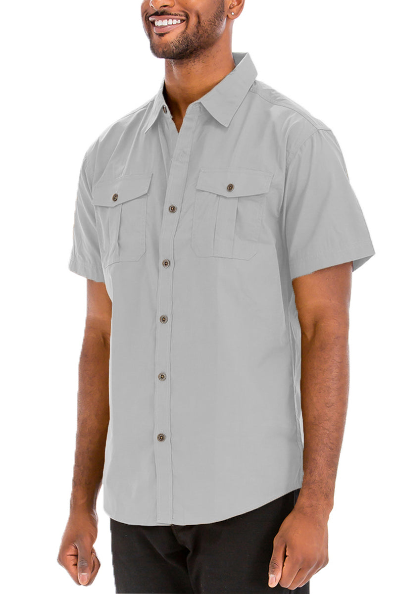 TWO POCKET BUTTON DOWN SHIRT