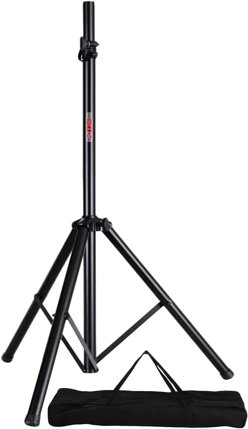 2 Pieces PA Speaker Stands Adjustable Height  DJ Tripod