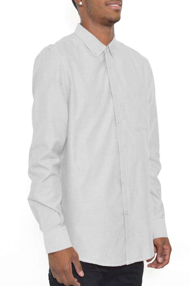 SIGNATURE LONG SLEEVE BUTTON DOWN SHIRT