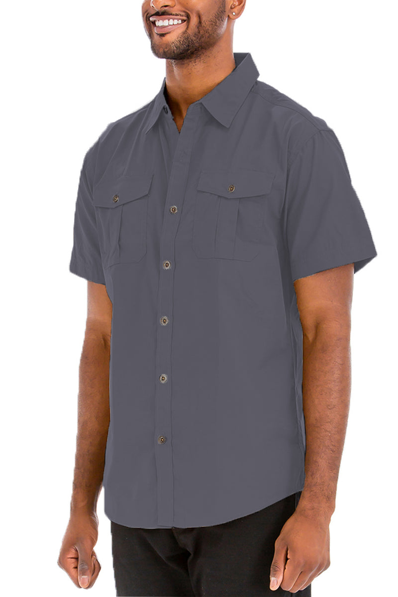 TWO POCKET BUTTON DOWN SHIRT