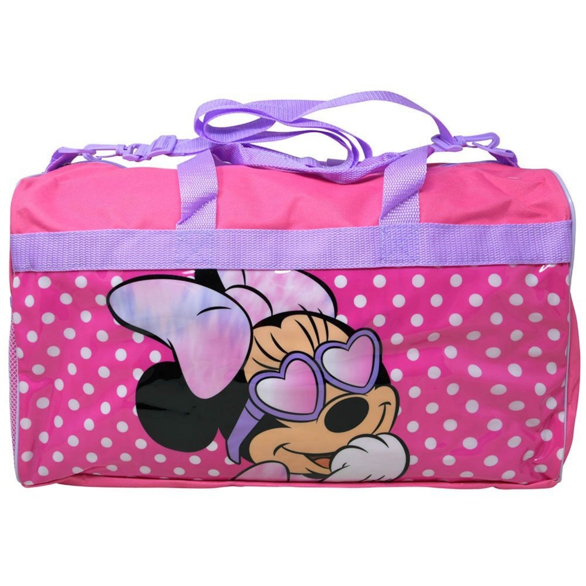Minnie Mouse Duffle Bag with PVC Printed Panel Travel Bag