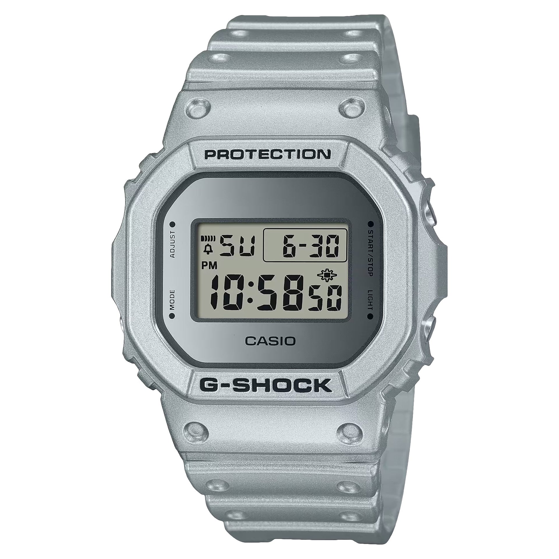 Casio Men's G-Shock Silver Dial Watch - DW5600FF-8