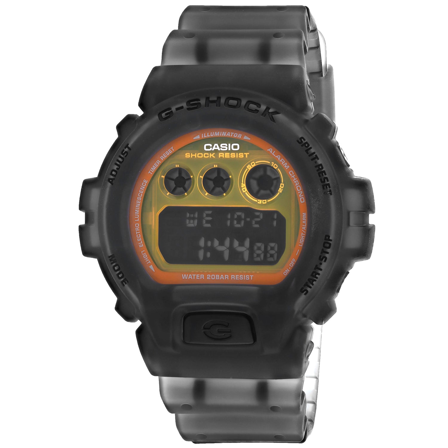 Casio Men's G-Shock Green Dial Watch - DW6900LS-1