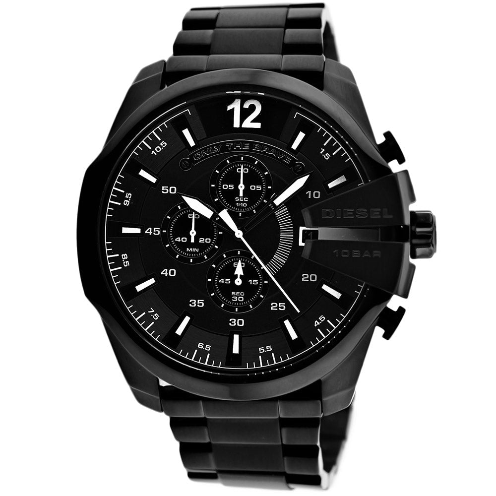 Diesel Men's Mega Chief Black Dial Watch - DZ4283