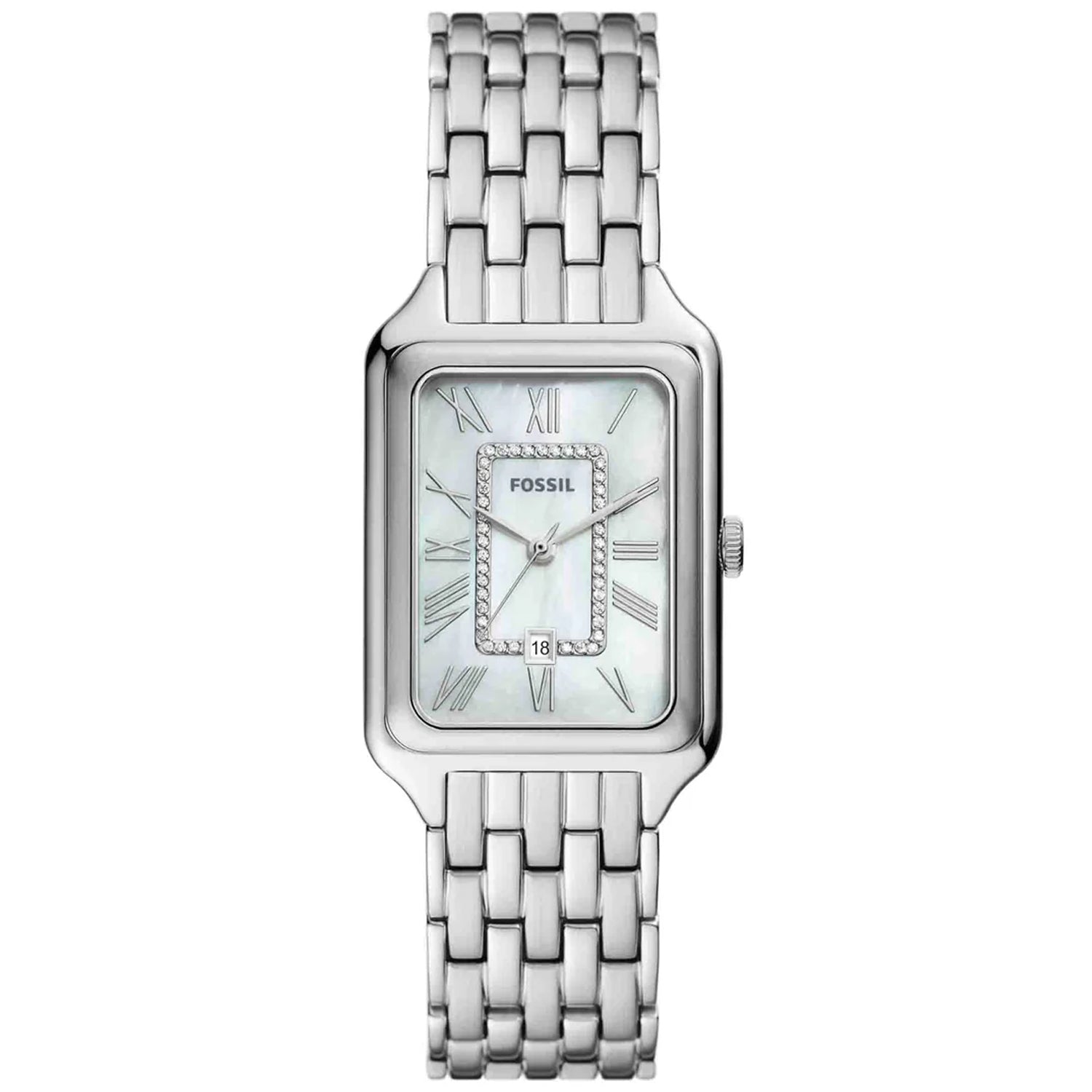 Fossil Women's Raquel White MOP Dial Watch - ES5306