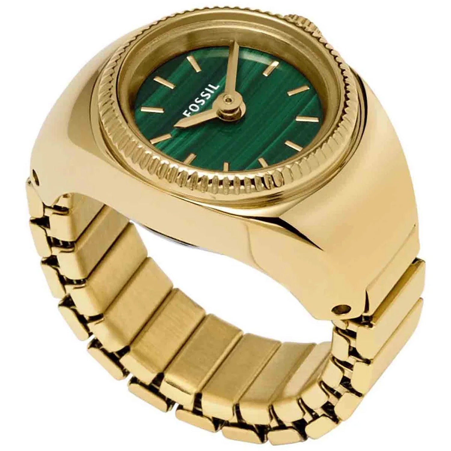 Fossil Women's Watch Ring Green Dial Watch - ES5308