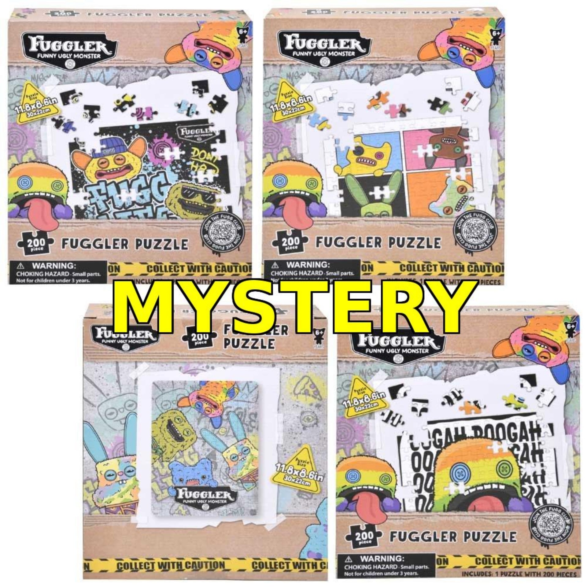 Fuggler 200 Piece Puzzle Mystery