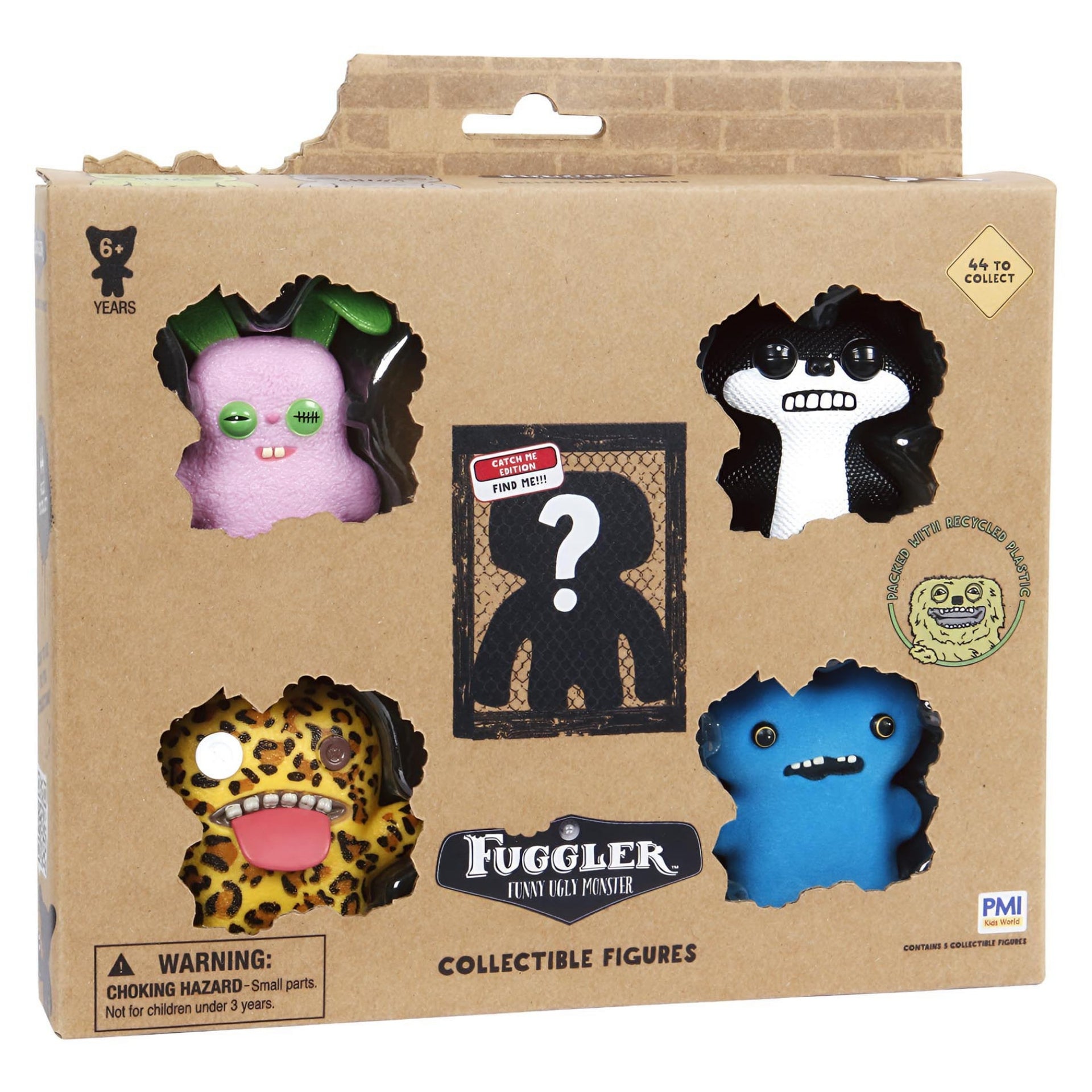Zuru Fuggler Collectible 2.5 Inch Figures 5 Pack Random Box