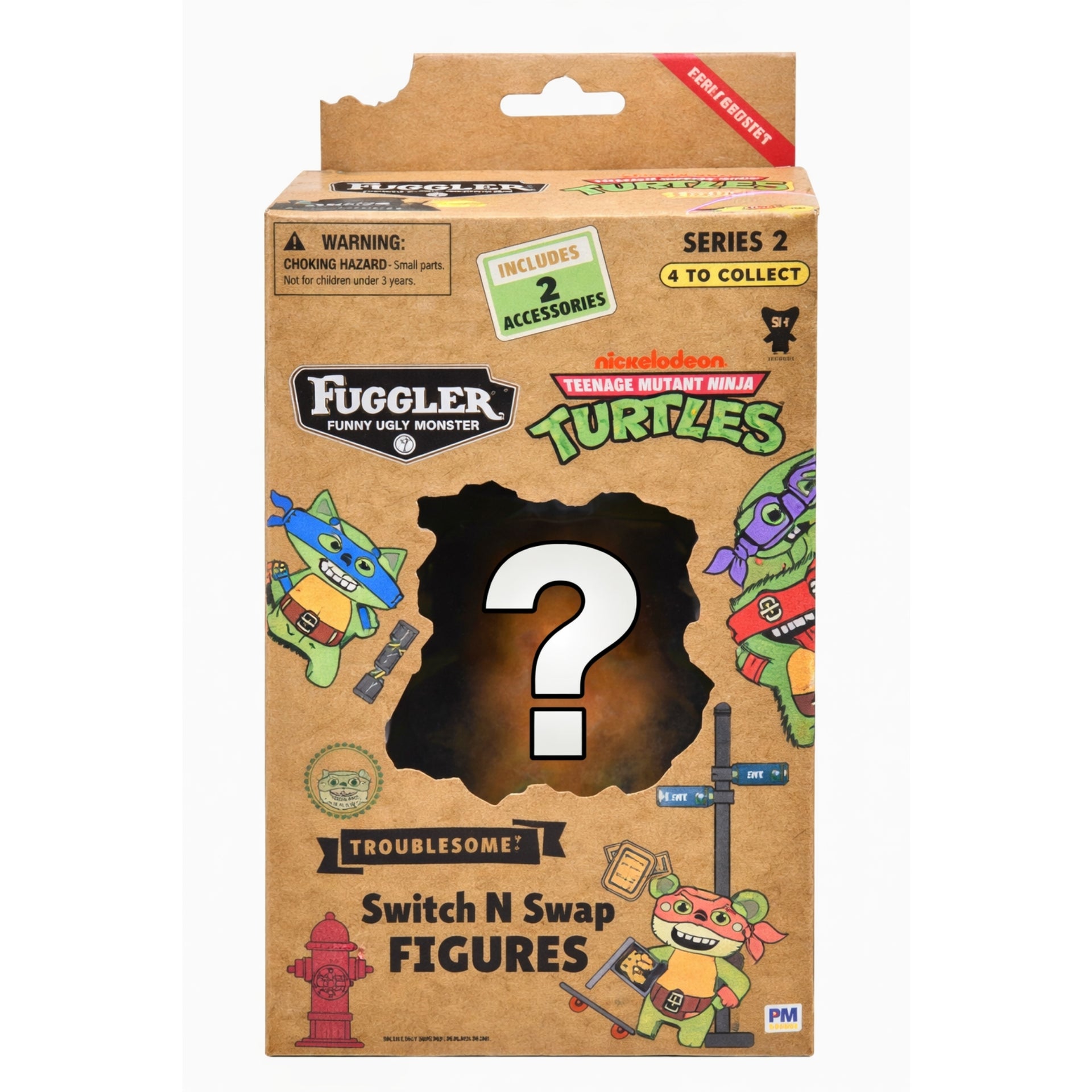 Zuru Fuggler Collectible 4.5 Inch Figures 1 Pack Switch n Swap Random
