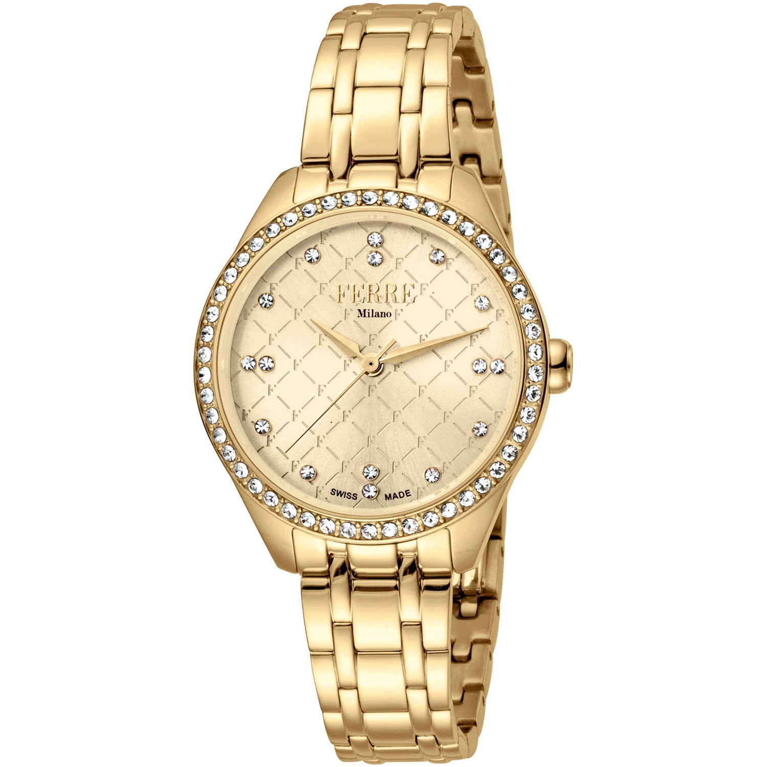 Ferre Milano Women's Classic Gold Dial Watch - FM1L116M0061