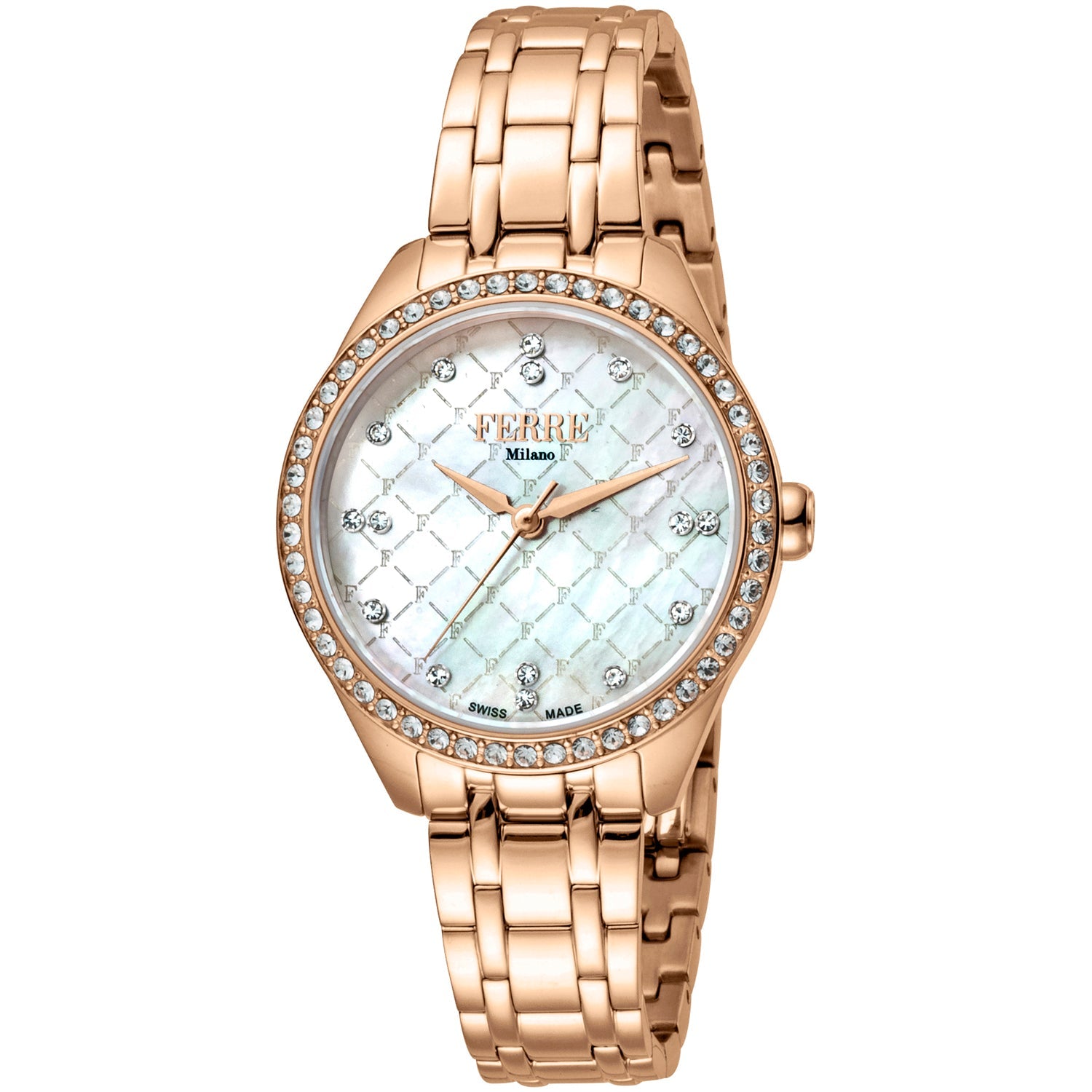 Ferre Milano Women's Classic Mother of pearl Dial Watch - FM1L116M0081