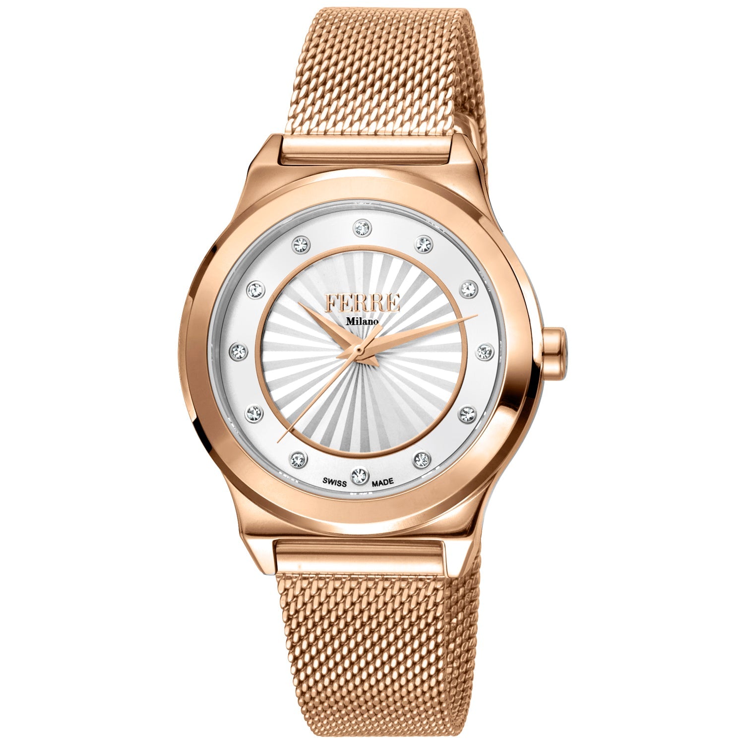 Ferre Milano Women's Classic White Dial Watch - FM1L125M0261