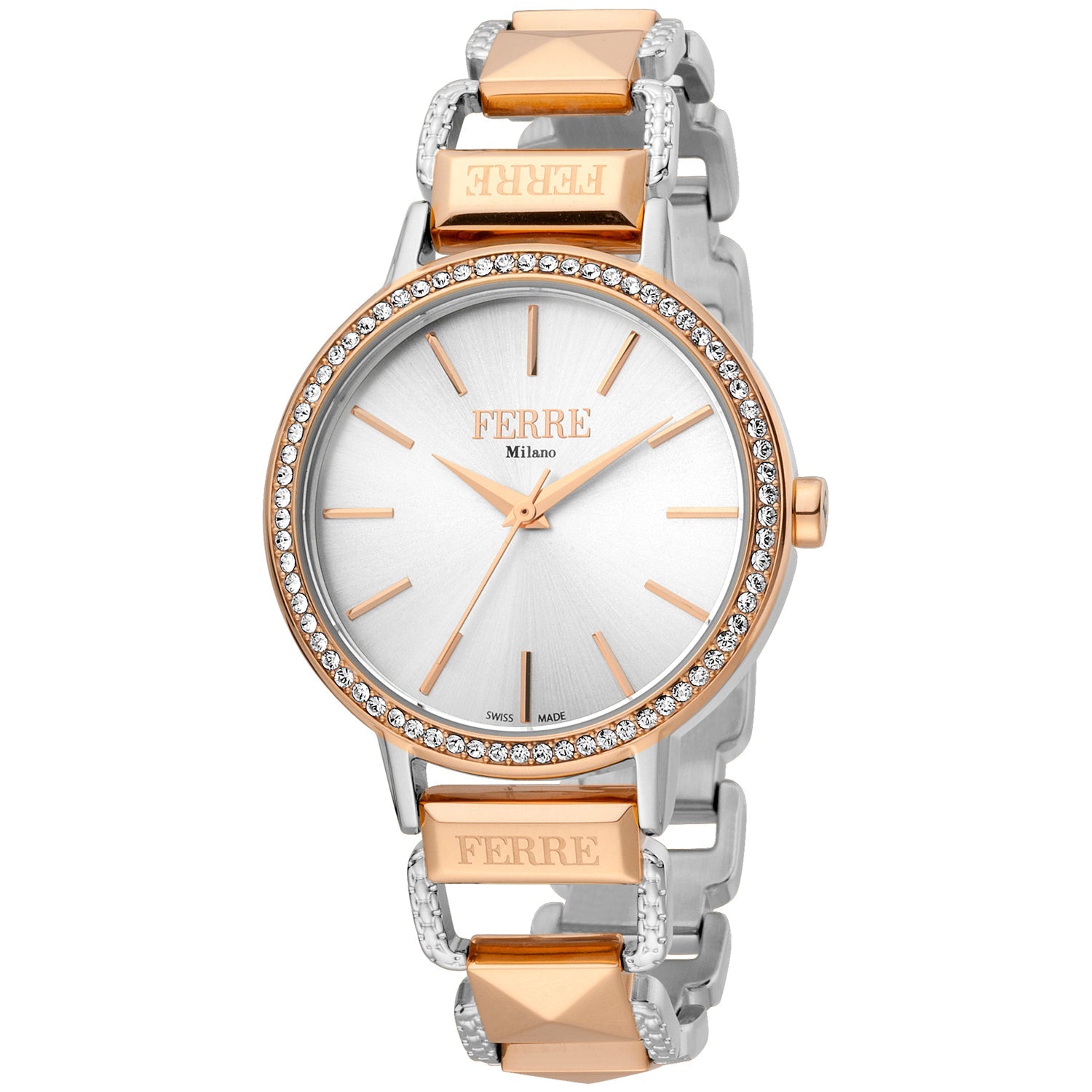 Ferre Milano Women's Classic Silver Dial Watch - FM1L173M0101