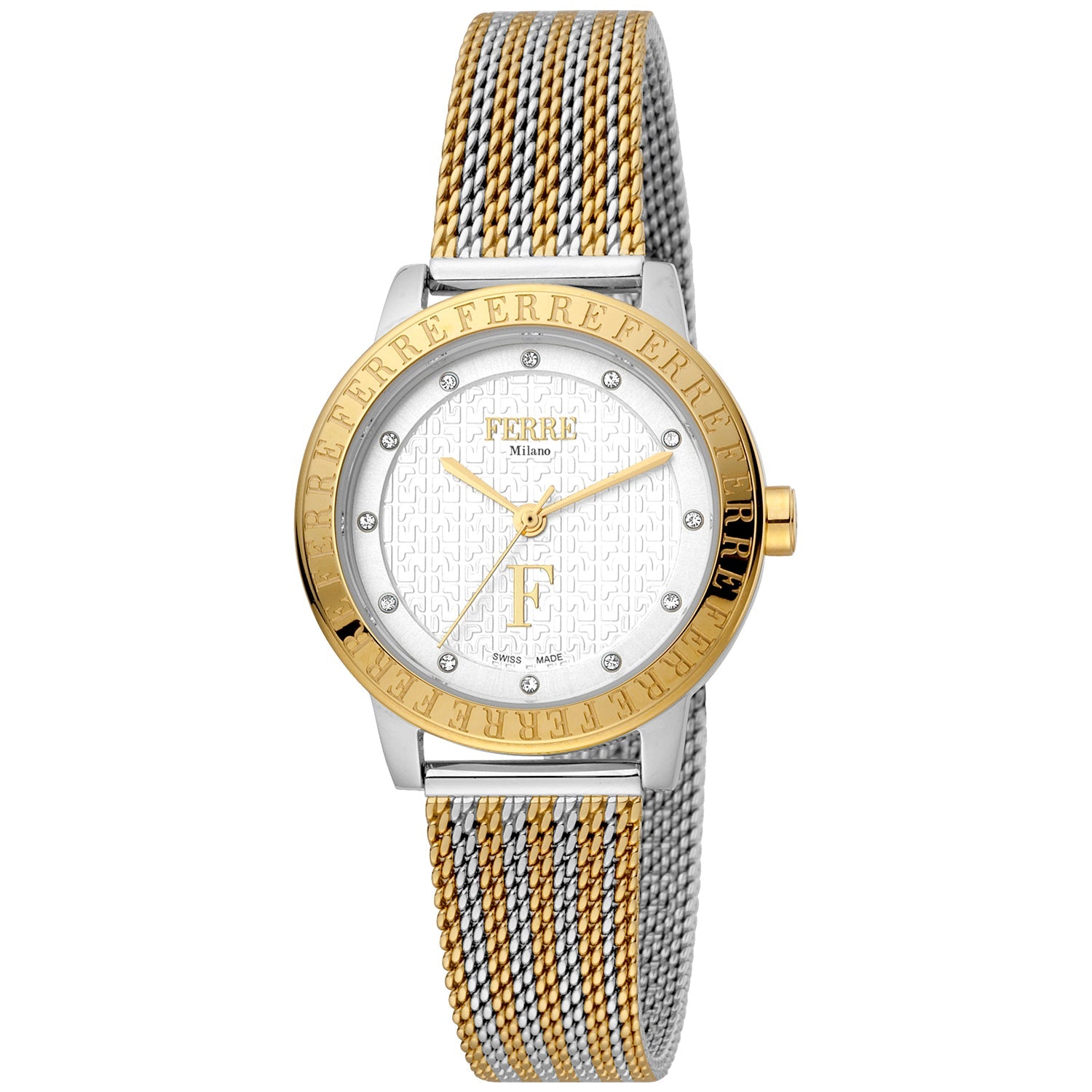 Ferre Milano Women's Classic White Dial Watch - FM1L174M0071