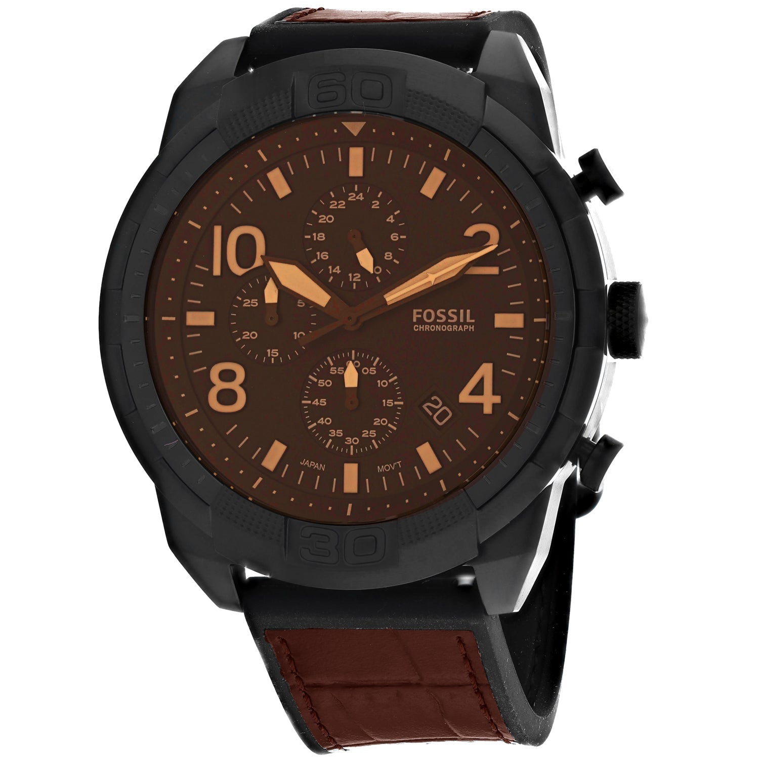 Fossil Men's Bronson Brown Dial Watch - FS5713