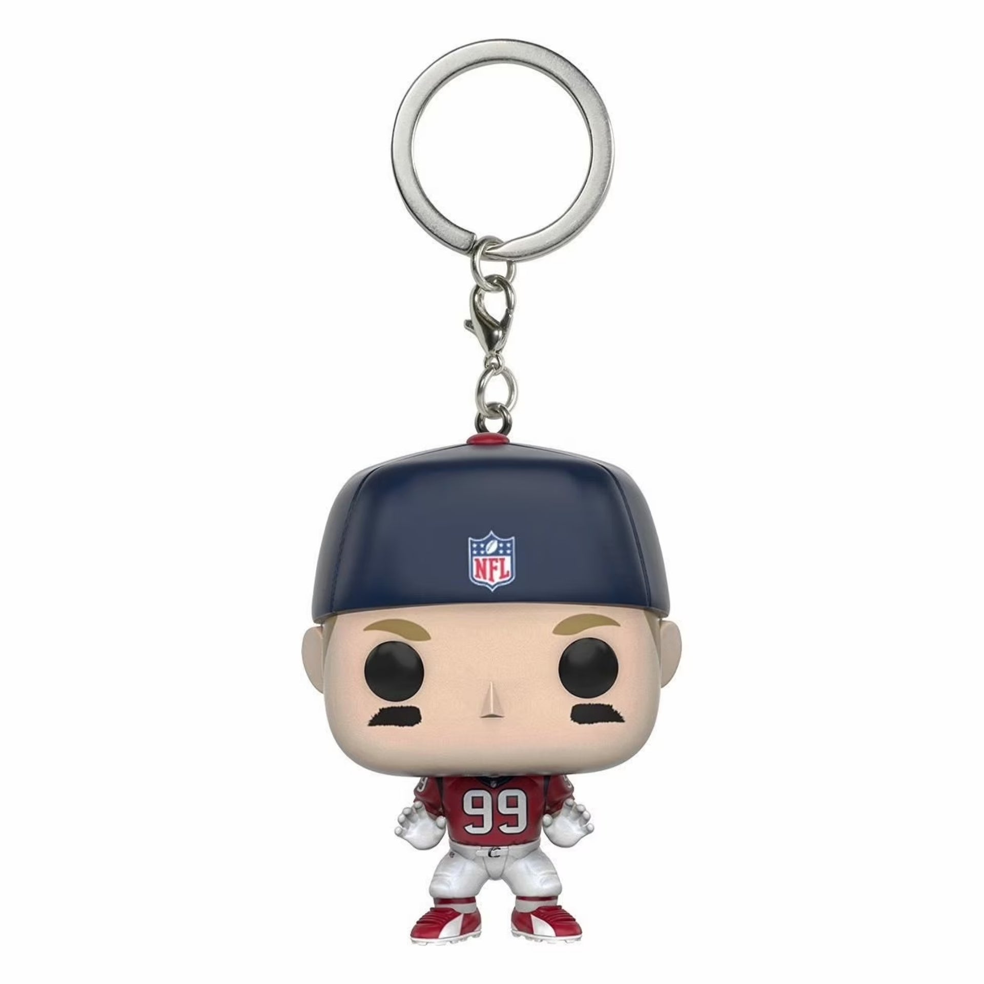NFL Stars J.J. Watt Funko Pocket Pop! Vinyl Keychain