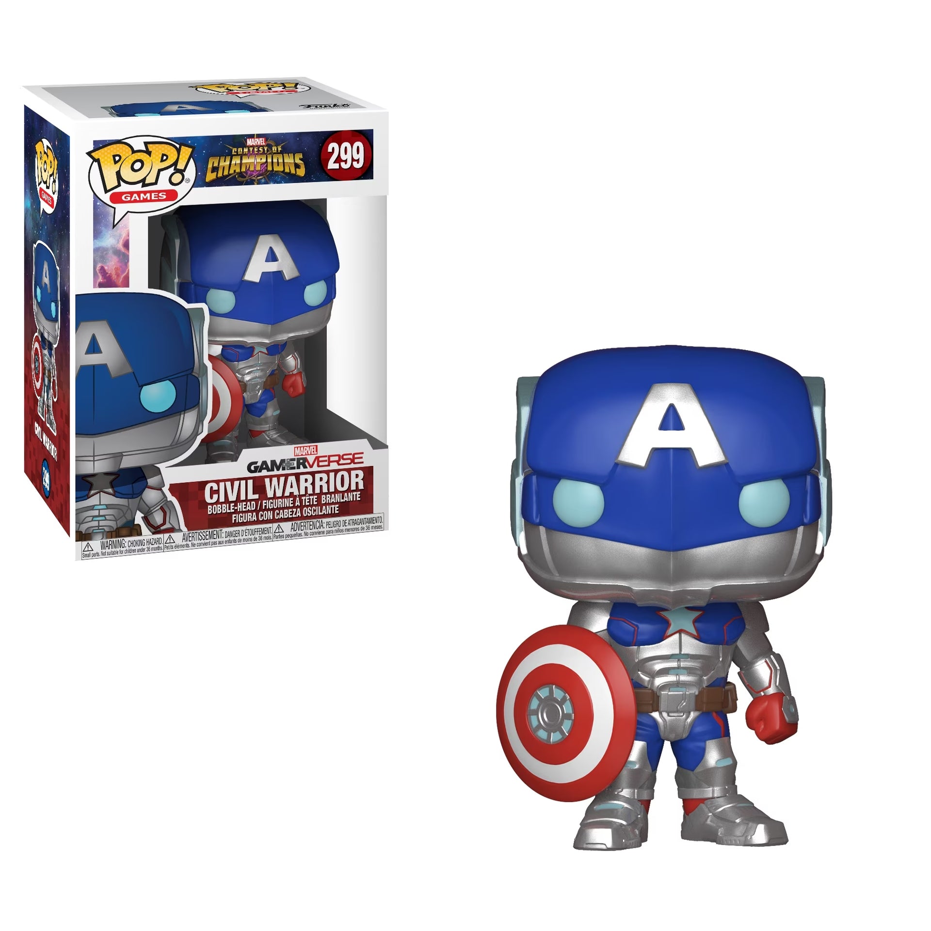 Marvel Contest of Champions: Civil Warrior Funko Pop! Vinyl Figure #299