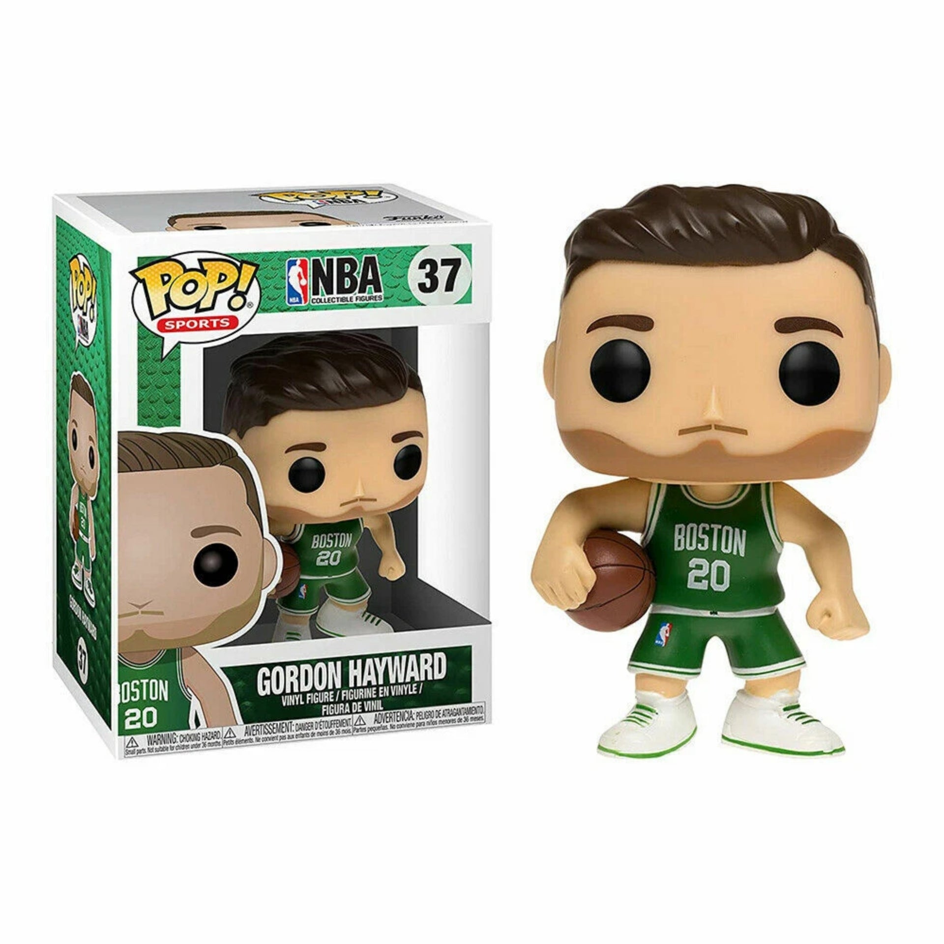 NBA Stars Gordon Hayward Boston Celtics Funko Pop! Vinyl Figure #37