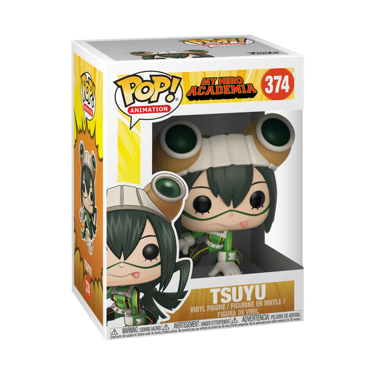Funko Pop My Hero Academia: Tsuyu Asui 4-Inch Vinyl Figure #374