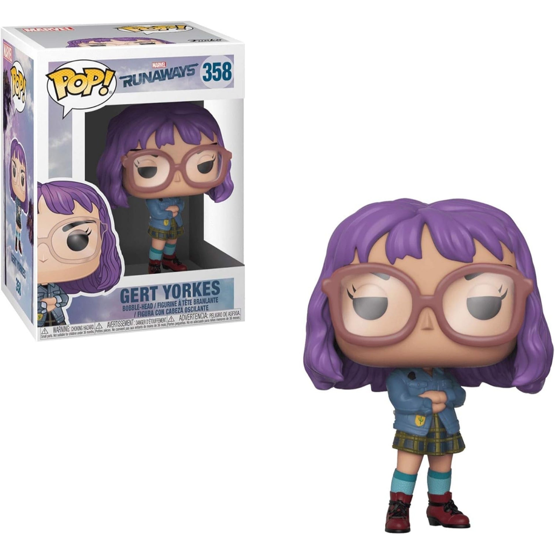 Marvel's Runaways Gert Yorkes Funko Pop! Vinyl Figure #358