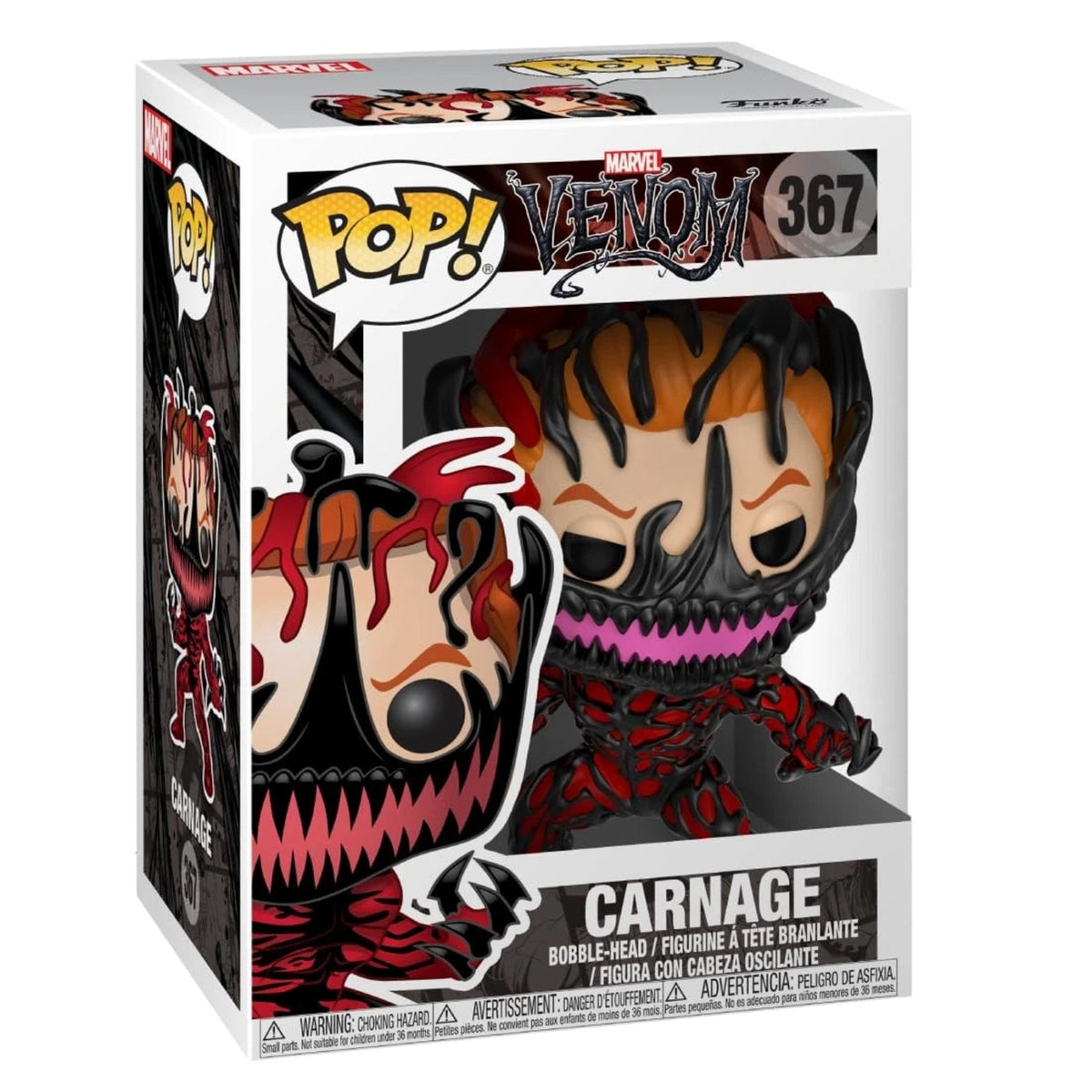Funko Pop! Venom: Carnage (Cletus Kasady) Vinyl Figure #367