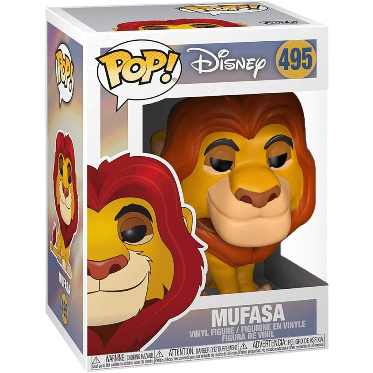 Funko Pop! Disney: Lion King - Mufasa Vinyl Figure #495