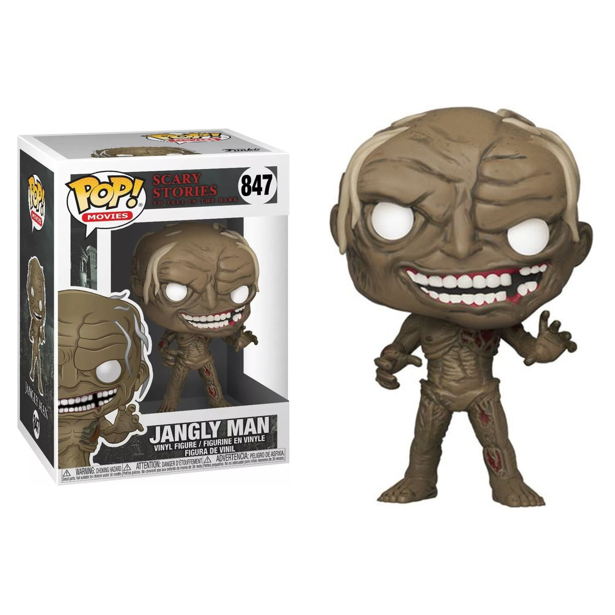 Funko Pop Scary Stories to Tell in the Dark: Jangly Man 4-Inch Vinyl Figure #847