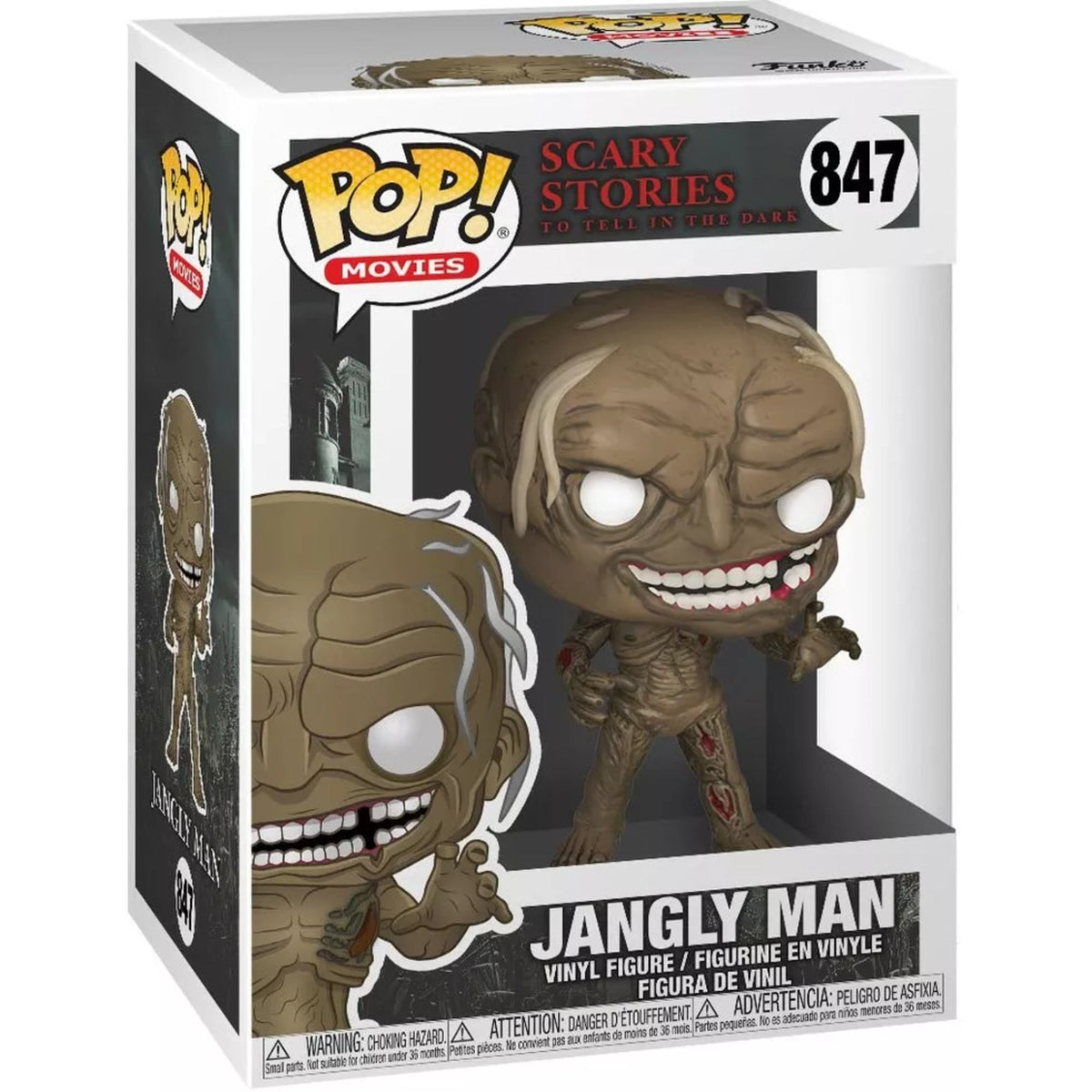 Funko Pop Scary Stories to Tell in the Dark: Jangly Man 4-Inch Vinyl Figure #847