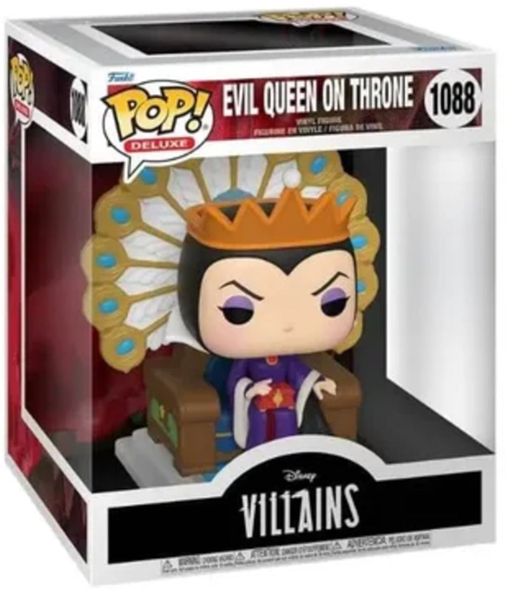 Deluxe Disney Villains: Evil Queen on Throne Funko Pop! Vinyl Figure #1088