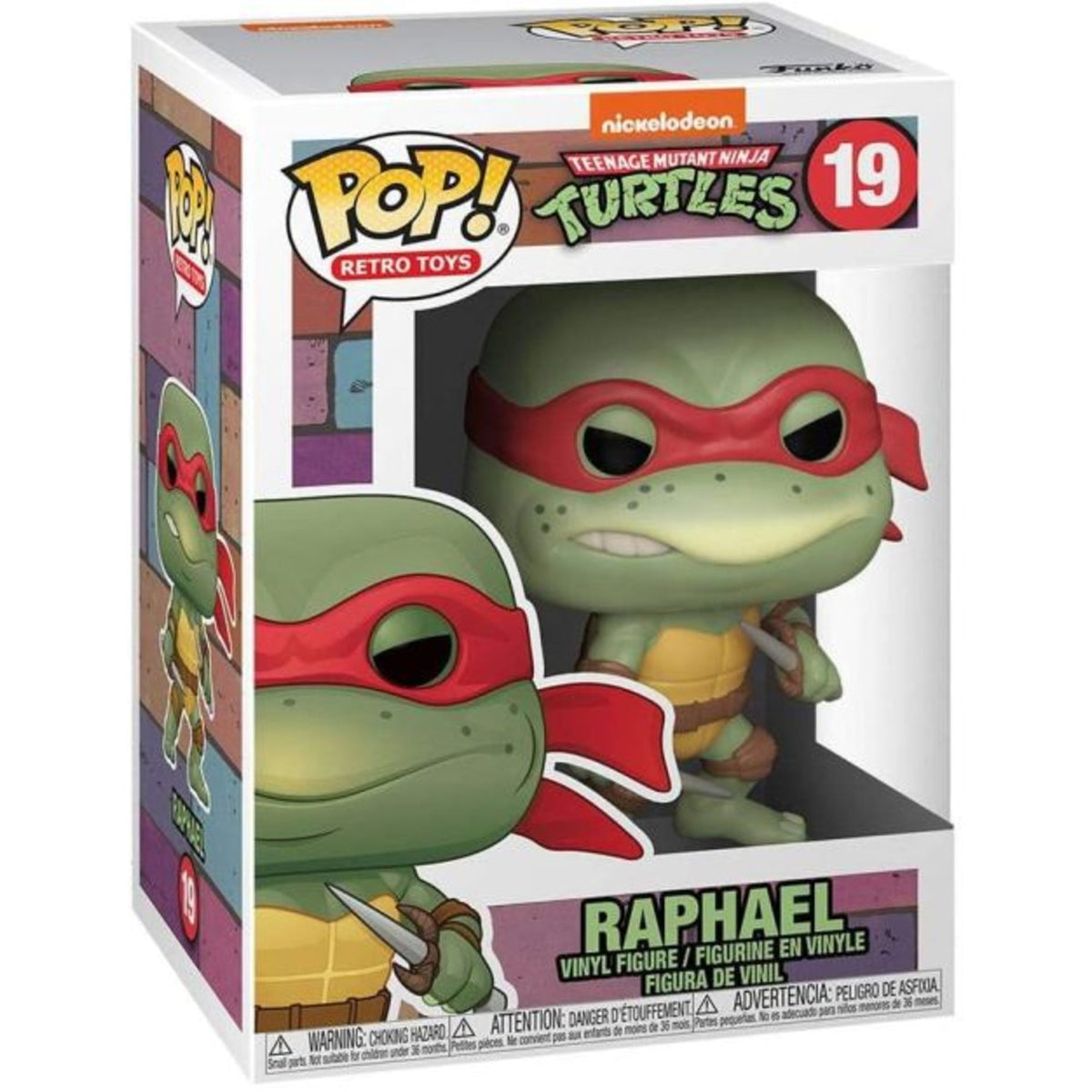 Funko Pop Teenage Mutant Ninja Turtles: Raphael Figure #19