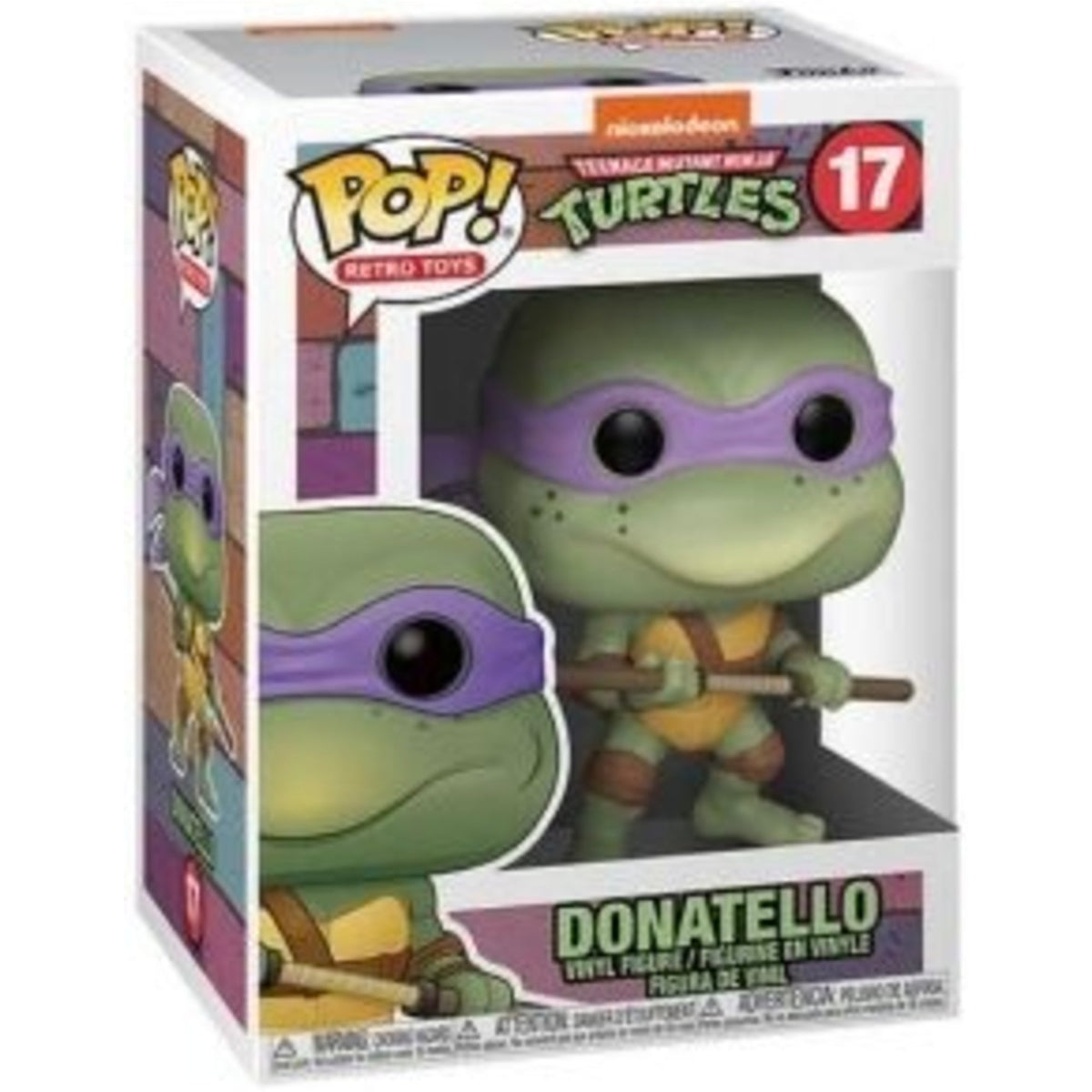 Funko Pop Teenage Mutant Ninja Turtles: Donatello Figure #17