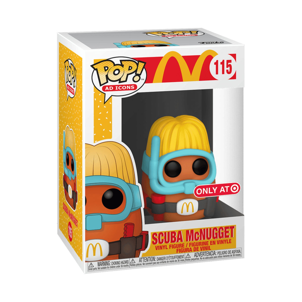 Funko Pop Ad Icons: McDonald's - McNugget (Scuba) Figure #115