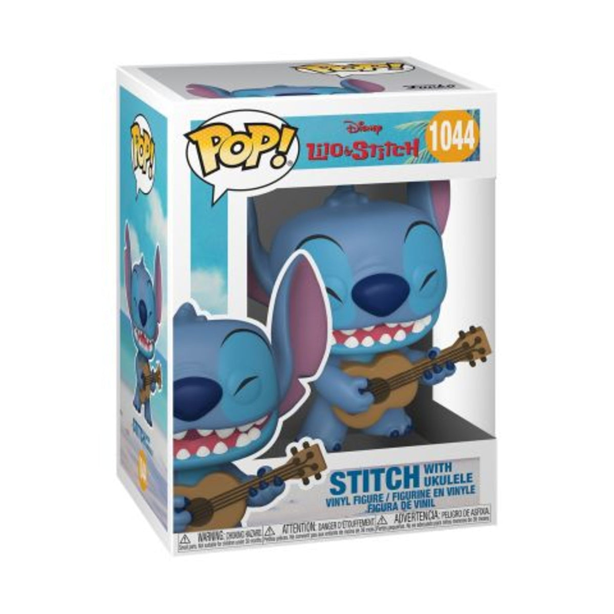 Funko Pop Disney: Stitch w/ Ukelele Figure (Lilo & Stitch) #1044