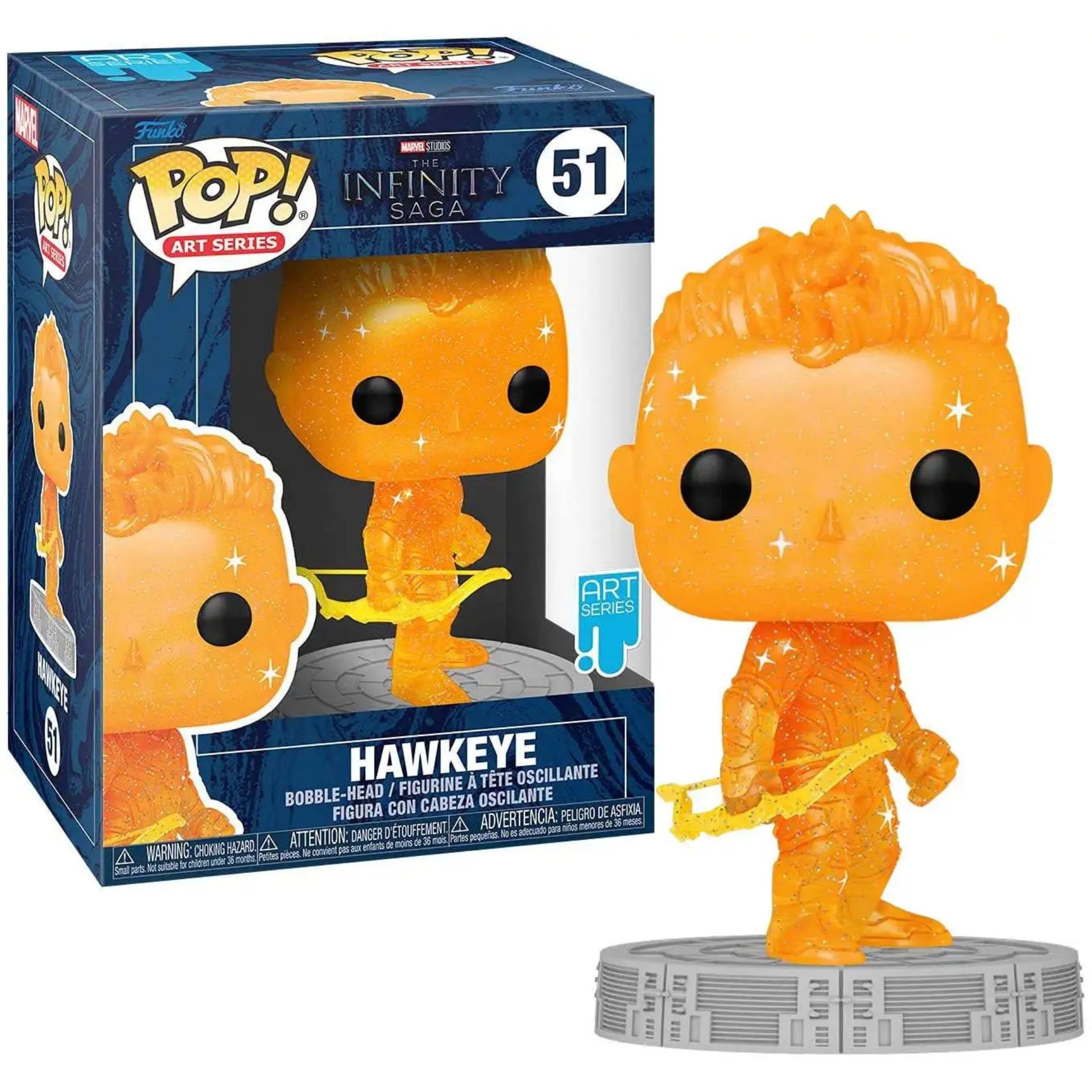 Marvel's Infinity Saga Hawkeye Artist Series Funko Pop! Vinyl Figure #51