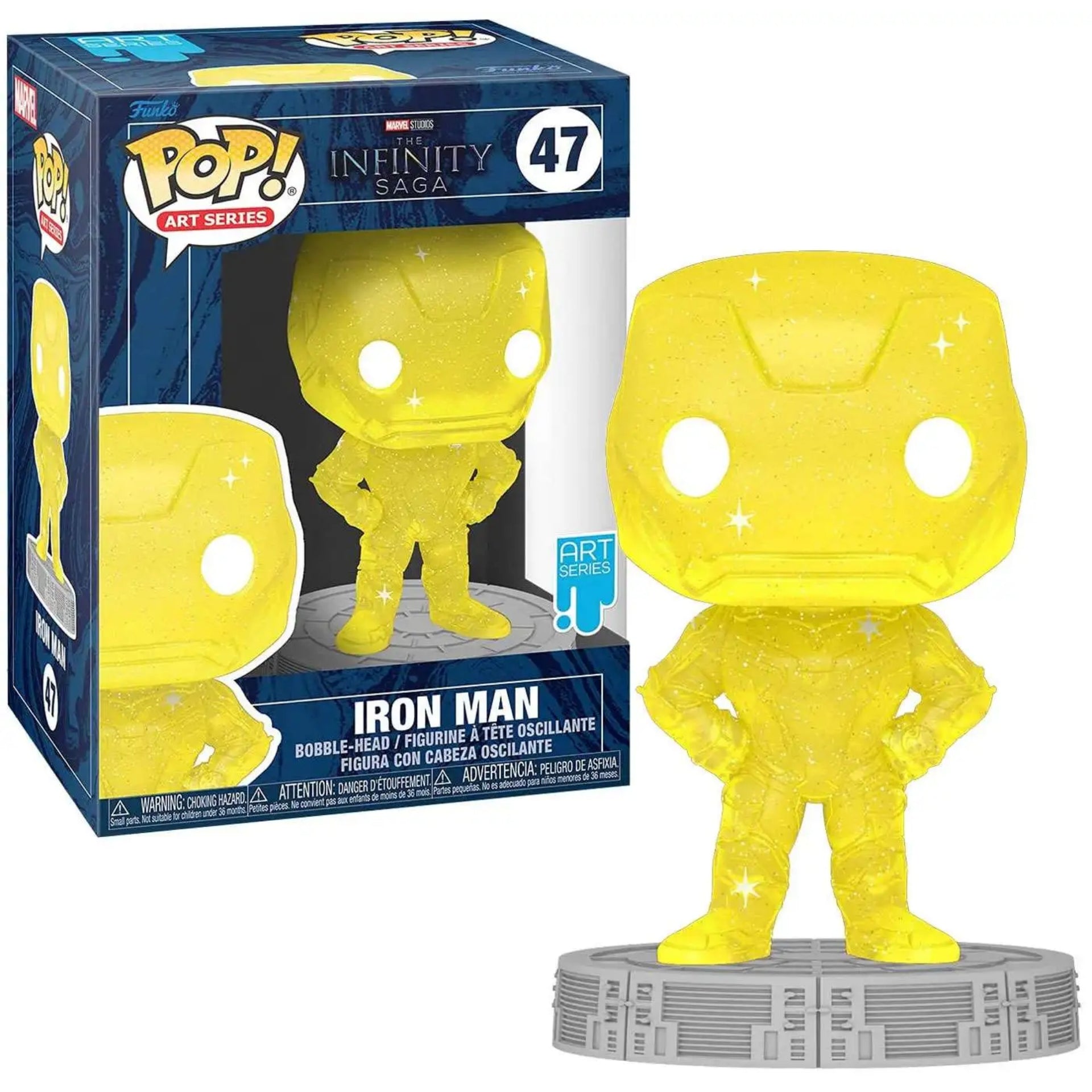 Marvel's Infinity Saga Iron Man Artist Series Funko Pop! Vinyl Figure #47