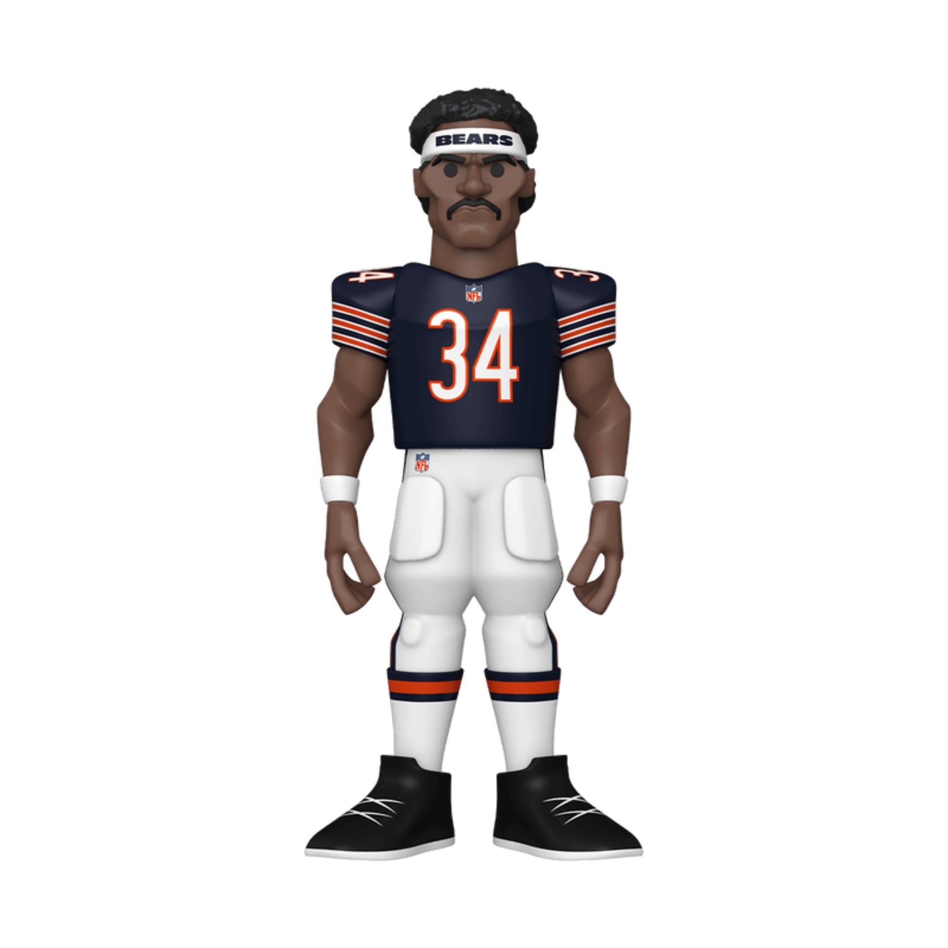 NFL Stars: Bears Walter Payton Funko Pop 5 Inch Vinyl Gold Figure