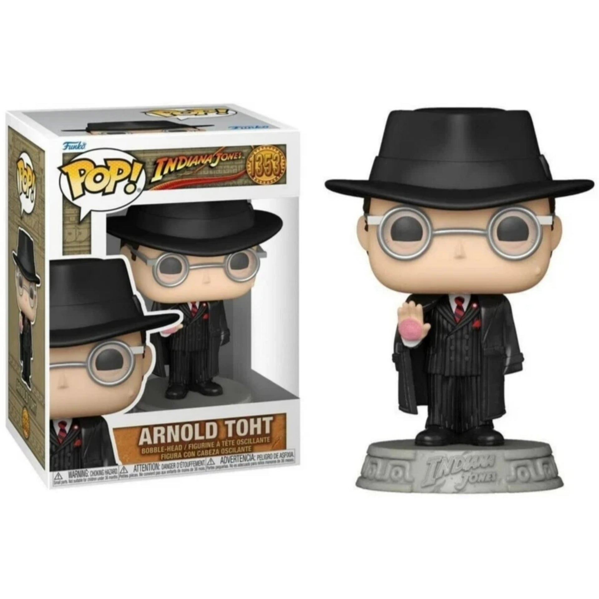 Indiana Jones Raiders of the Lost Ark Arnold Toht Funko Pop! Vinyl Figure #1353