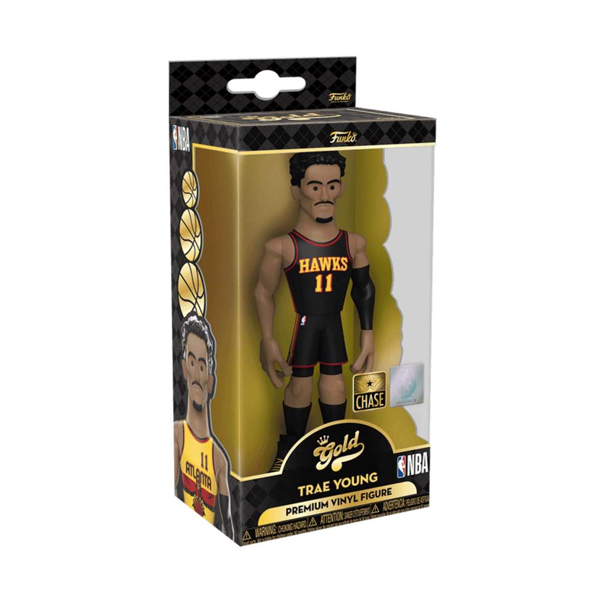 Funko Gold NBA: Trae Young Hawks Chase 5-Inch Vinyl Figure